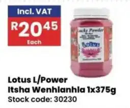 Africa Cash and Carry Lotus L/Power Itsha Wenhianhla offer