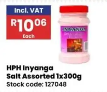 Africa Cash and Carry HPH Inyanga Salt Assorted offer