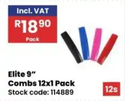 Africa Cash and Carry Elite 9" Combs offer