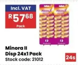 Africa Cash and Carry Minora II offer