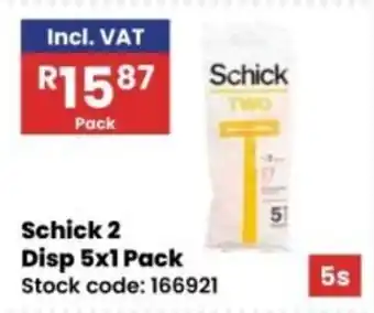 Africa Cash and Carry Schick 2 offer