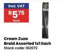Africa Cash and Carry Crown Zuza Braid Assorted offer