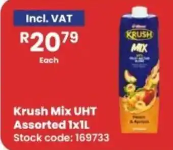 Africa Cash and Carry Krush Mix UHT Assorted offer