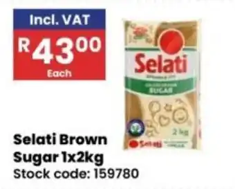 Africa Cash and Carry Selati Brown Sugar offer