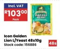 Africa Cash and Carry Icon Golden Lion L/Yeast offer