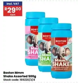 Africa Cash and Carry Boston Mmm Shake Assorted offer