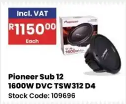 Africa Cash and Carry Pioneer Sub 12 offer