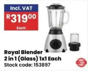 Africa Cash and Carry Royal Blender offer