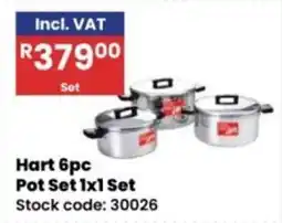 Africa Cash and Carry Hart 6pc Pot Set offer