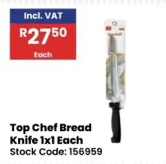 Africa Cash and Carry Top Chef Bread Knife offer