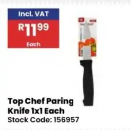 Africa Cash and Carry Top Chef Paring Knife offer