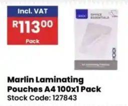 Africa Cash and Carry Marlin Laminating Pouches A4 offer