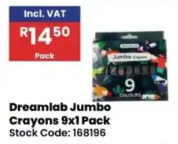 Africa Cash and Carry Dreamlab Jumbo Crayons offer