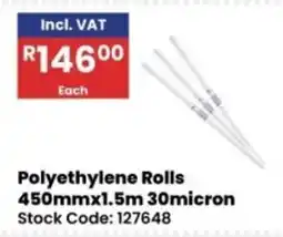 Africa Cash and Carry Polyethylene Rolls offer