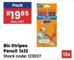 Africa Cash and Carry Bic Stripes Pencil offer