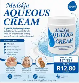 Africa Cash and Carry Medskin AQUEOUS CREAM offer
