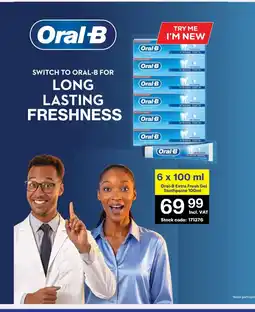 Africa Cash and Carry Oral-B Extra Fresh Gel Toothpaste offer