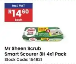 Africa Cash and Carry Mr Sheen Scrub Smart Scourer 3H offer