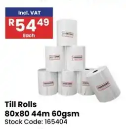 Africa Cash and Carry Till Rolls offer