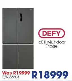 Hirsch's DEFY 6011 Multidoor Fridge offer
