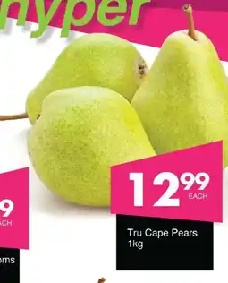 Save Tru Cape Pears offer