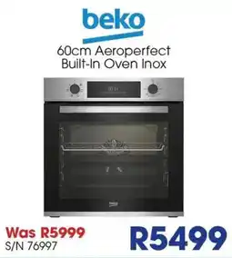 Hirsch's Beko 60cm Aeroperfect Built-In Oven Inox offer