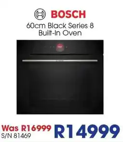Hirsch's BOSCH 60cm Black Series 8 Built-In Oven offer