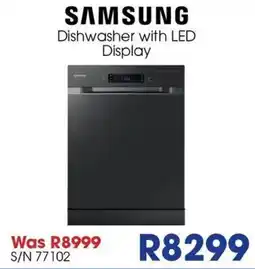 Hirsch's SAMSUNG Dishwasher with LED Display offer