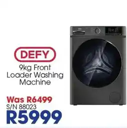 Hirsch's DEFY 9kg Front Loader Washing Machine offer