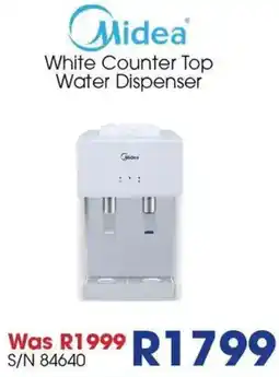 Hirsch's Midea White Counter Top Water Dispenser offer