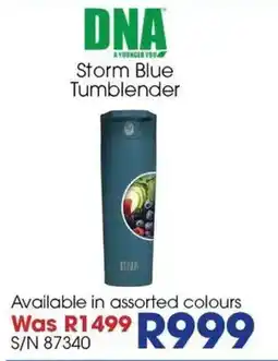 Hirsch's DNA Storm Blue Tumbler offer