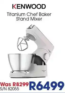 Hirsch's KENWOOD Titanium Chef Baker Stand Mixer offer