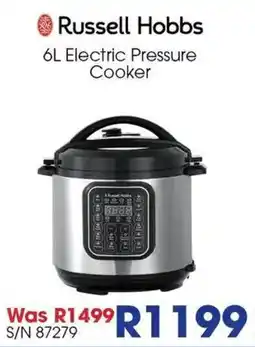 Hirsch's Russell Hobbs 6L Electric Pressure Cooker offer