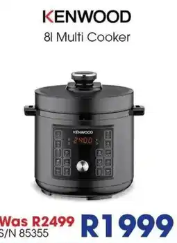 Hirsch's KENWOOD 8l Multi Cooker offer