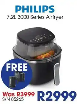 Hirsch's PHILIPS 7.2L 3000 Series Airfryer offer