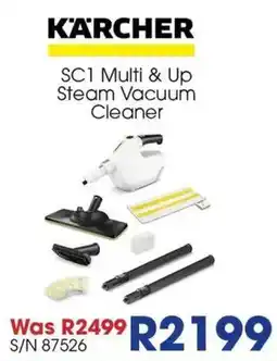 Hirsch's Kärcher SC1 Multi & Up Steam Vacuum Cleaner offer
