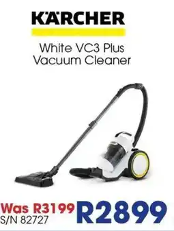 Hirsch's Kärcher White VC3 Plus Vacuum Cleaner offer
