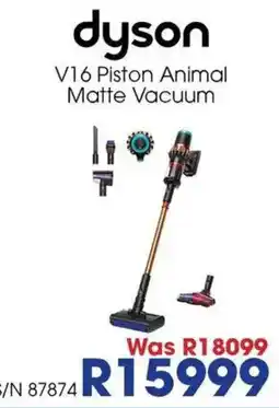 Hirsch's Dyson V16 Piston Animal Matte Vacuum offer