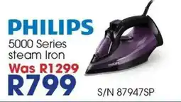 Hirsch's PHILIPS 5000 Series steam iron offer