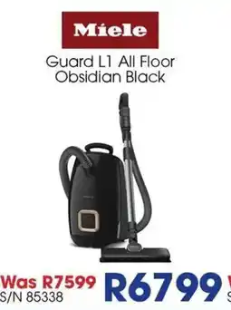 Hirsch's Miele Guard L1 All Floor Obsidian Black offer