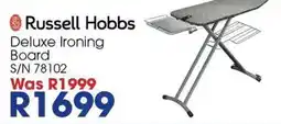 Hirsch's Russell Hobbs Deluxe Ironing Board offer