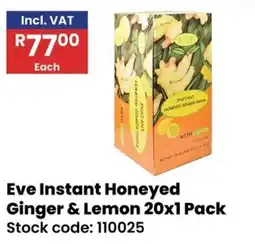 Africa Cash and Carry Eve Instant Honeyed Ginger & Lemon offer