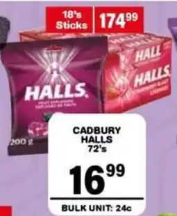 Giant Hyper Cadbury Halls offer