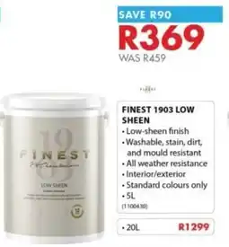 Chamberlain Finest 1903 Low Sheen offer
