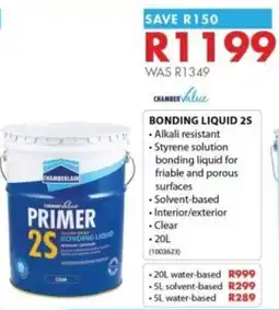 Chamberlain Chamber Value Bonding Liquid 2S offer