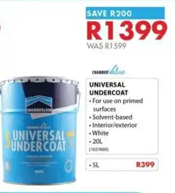 Chamberlain Chamberlain universal undercoat offer