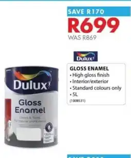 Chamberlain Dulux Gloss Enamel offer