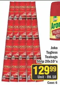 J&E Cash and Carry Joko Tagless Teabags offer