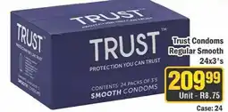 J&E Cash and Carry Trust Condoms Regular Smooth offer