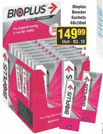 J&E Cash and Carry Bioplus Booster Sachets offer